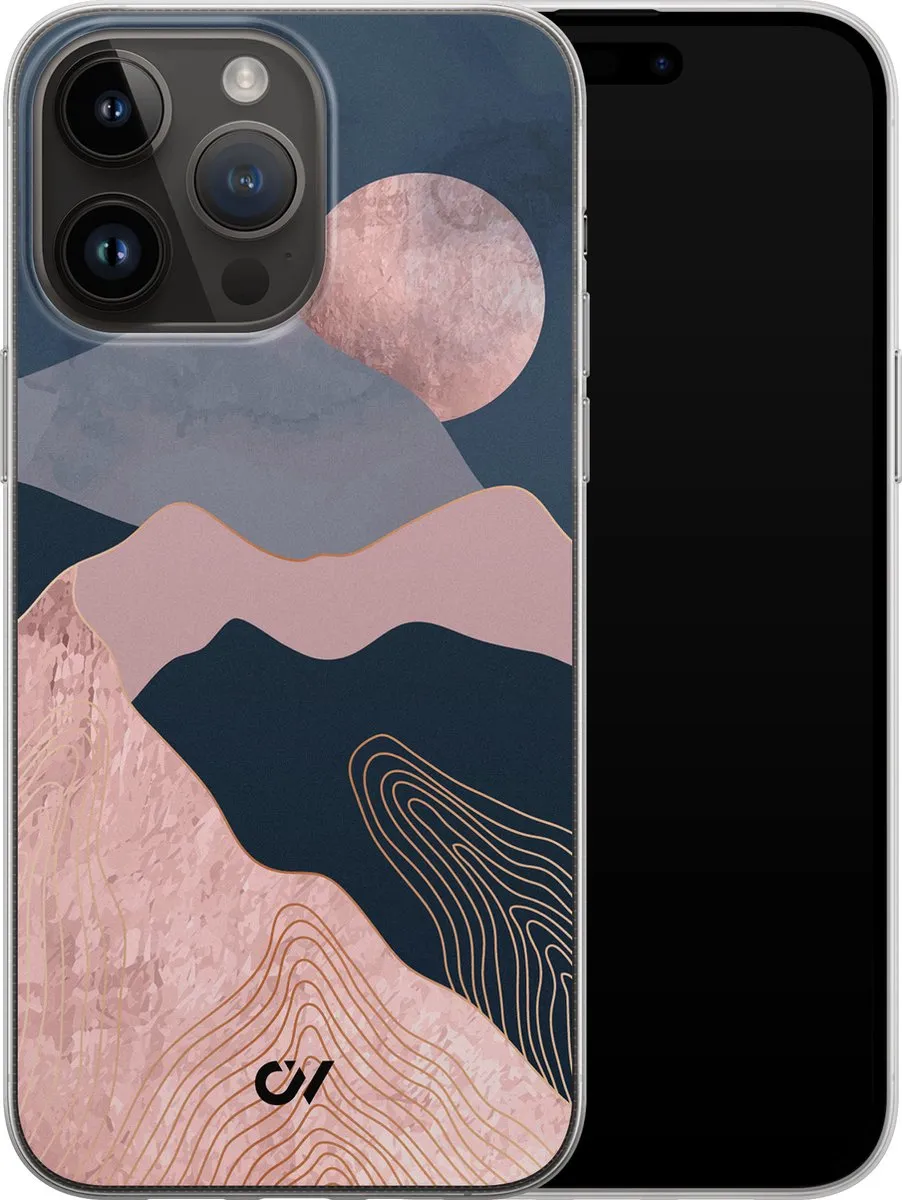 Casevibes Hoesje iPhone 14 Pro Max A/14PM/UV/004 - Roze