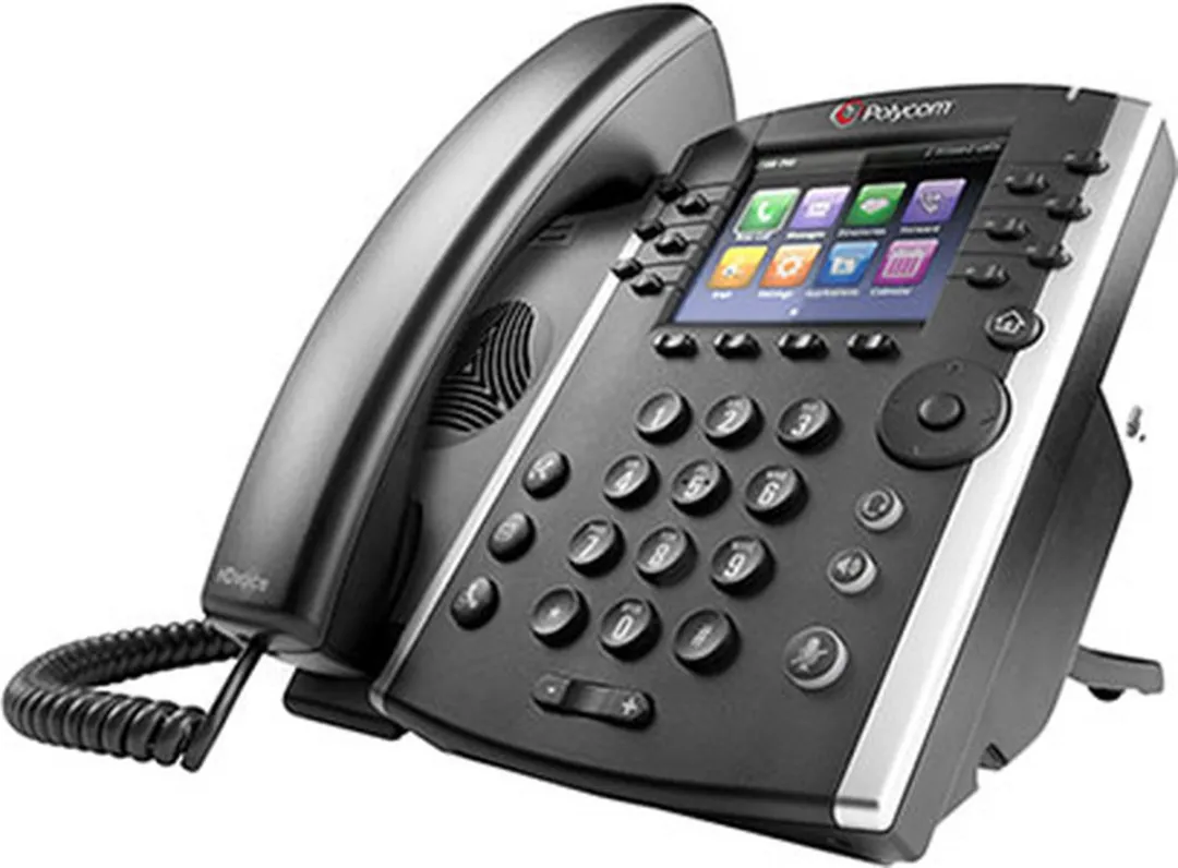 Polycom VVX 410 Skype for Business Telefoon - 3,5" Kleurenscherm