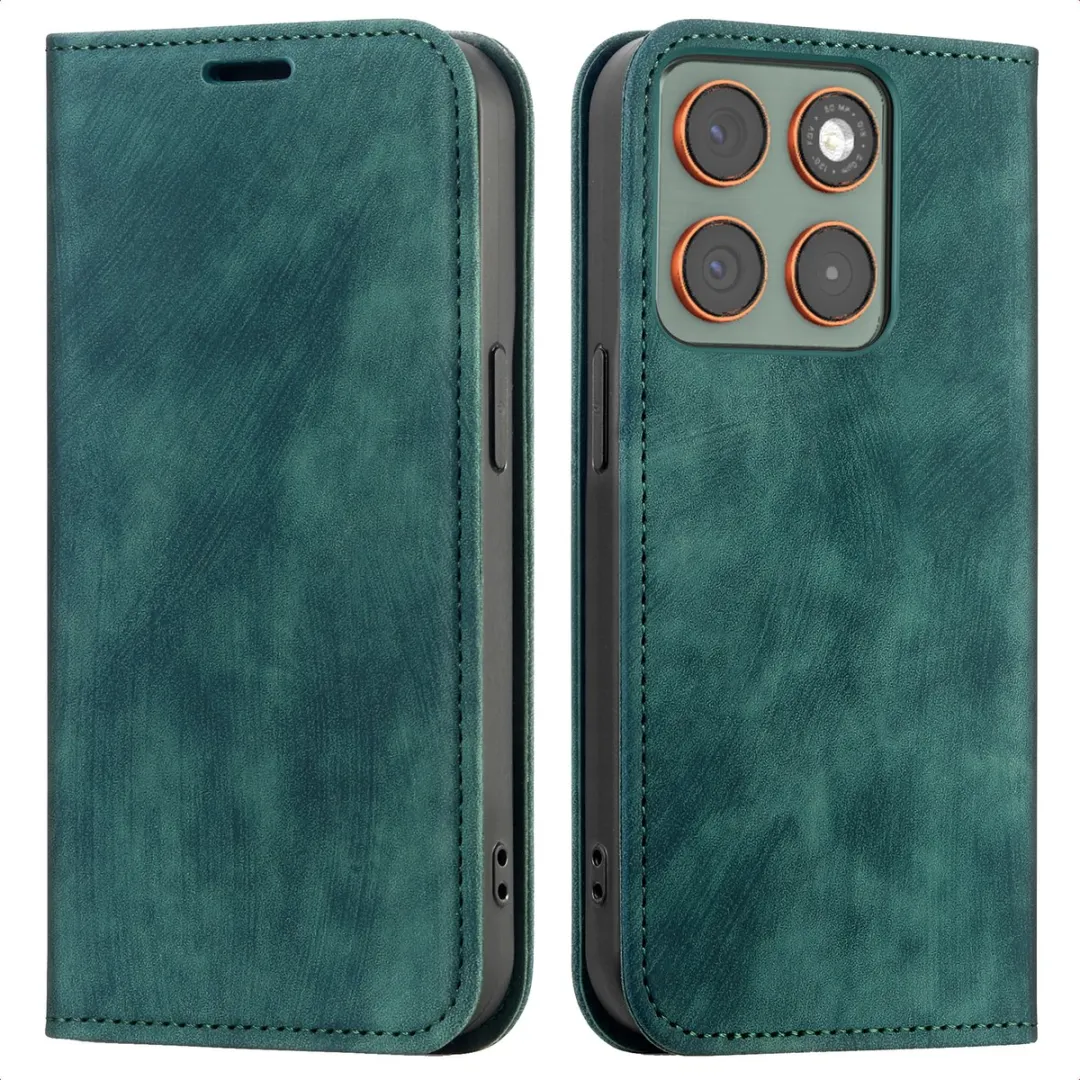 Imoshion Hoesje Motorola Edge 70 Slim Bookcase - 2 Pasjes - Groen