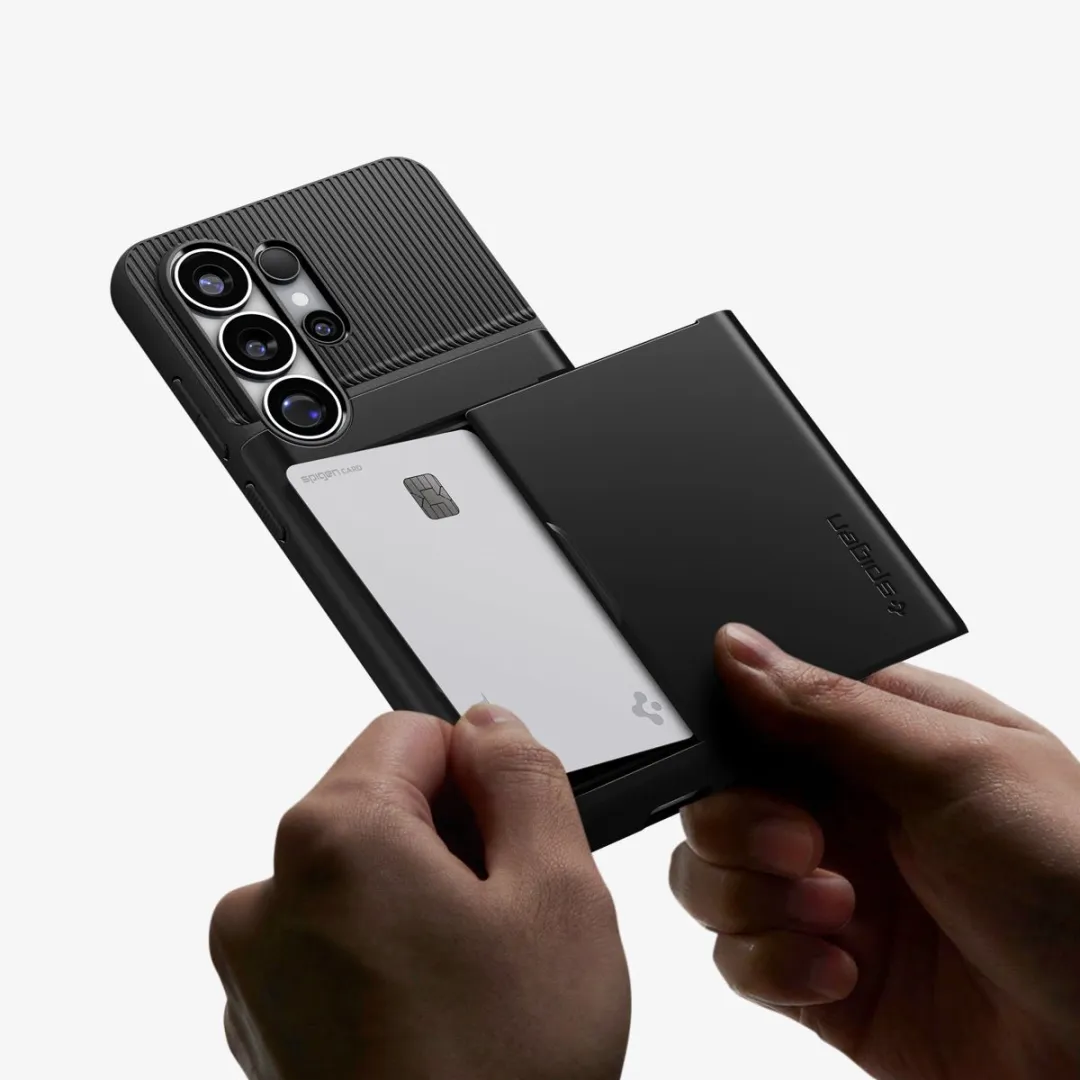 Spigen Slim Armor CS Backcover 8800337241570 - Zwart