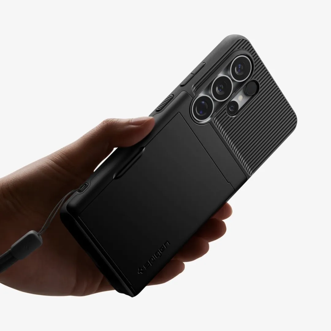 Spigen Slim Armor CS Backcover 8800337241570 - Zwart