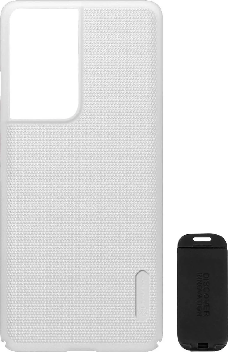 Nillkin Samsung Galaxy S21 Ultra G998-9 Hoesje - Wit