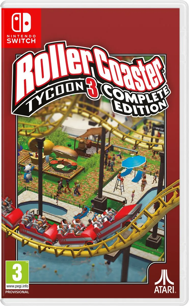 Mindscape RollerCoaster Tycoon 3 Complete Edition Nintendo Switch
