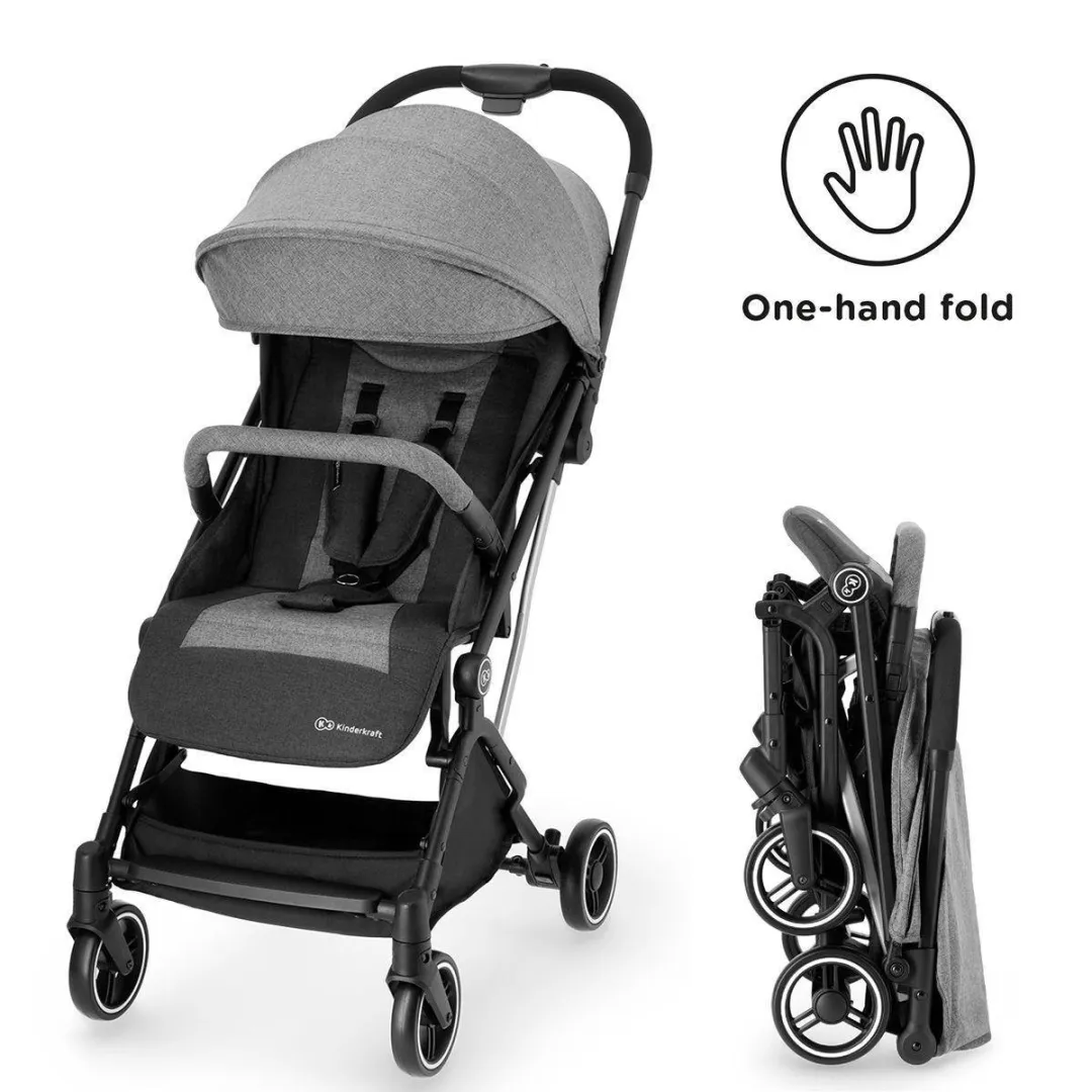KinderKraft INDY Wandelwagen - 6.4 kg - Grijs