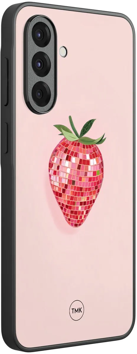 Casevibes Hoesje Samsung Galaxy A36 - Roze Disco Aardbei - TPU