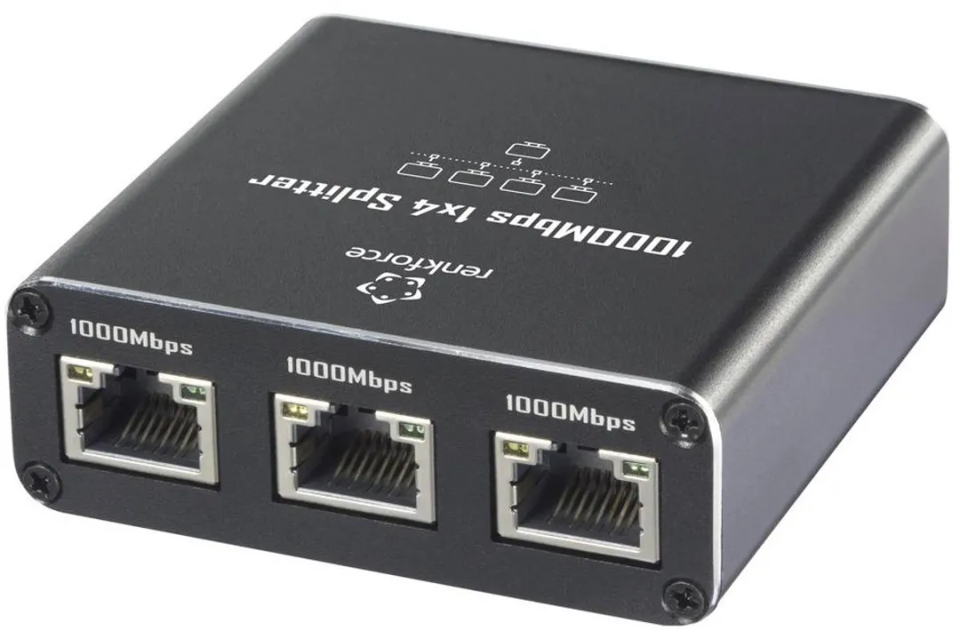 Renkforce RF-6739680 Netwerk Switch 5x 1Gbps - Zwart