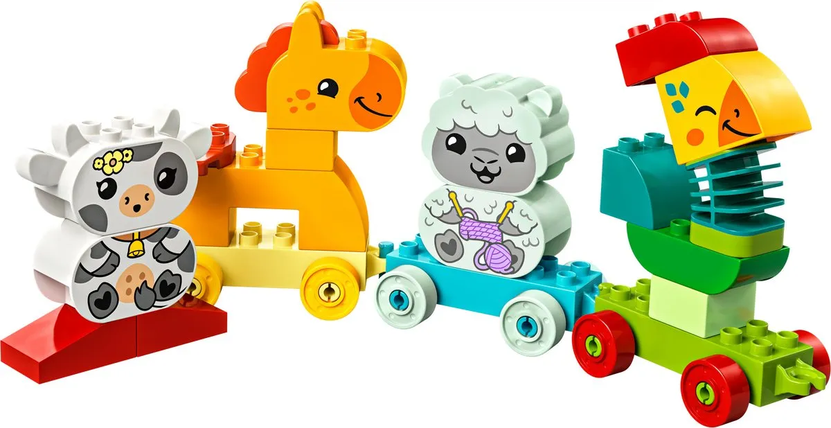 LEGO DUPLO Mijn Eerste Dierentrein 10412 - 19 Stukken - afbeelding 6 van 6