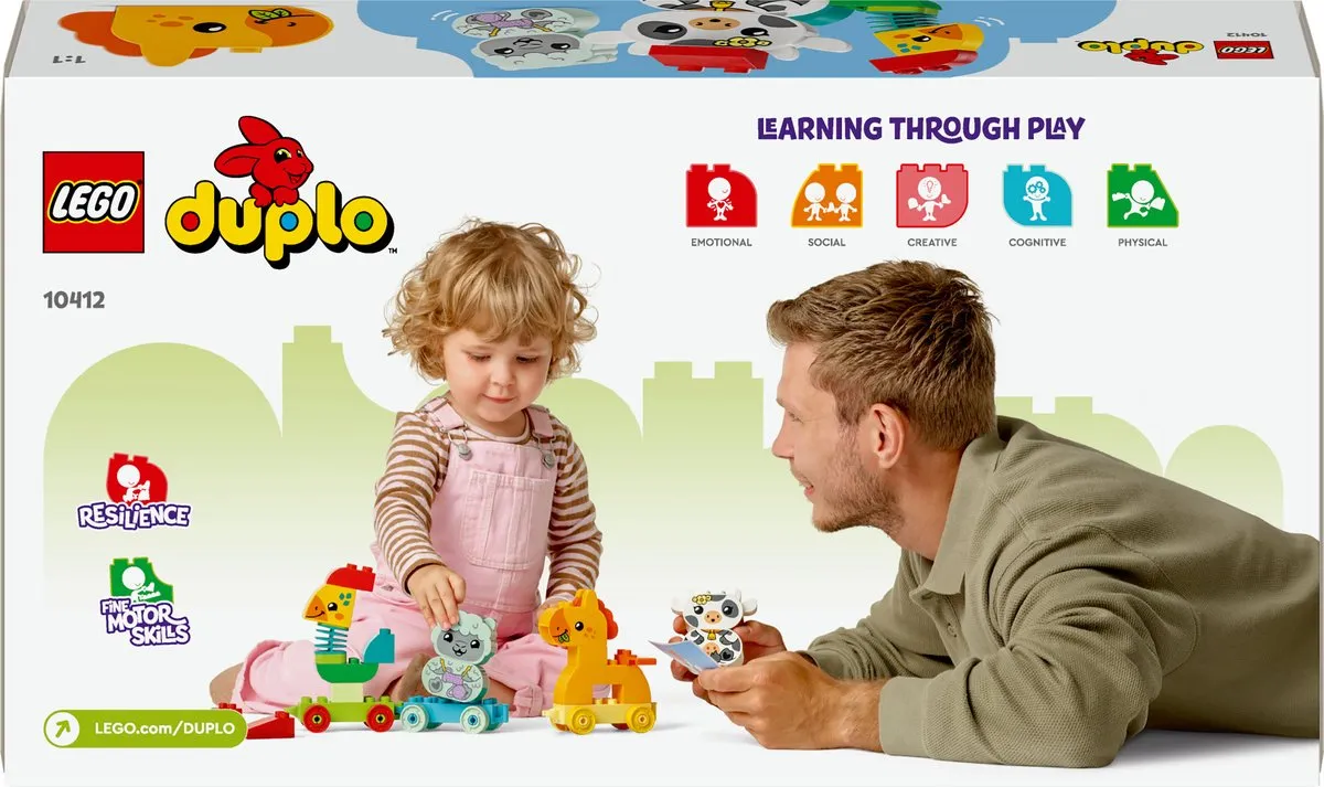 LEGO DUPLO Mijn Eerste Dierentrein 10412 - 19 Stukken