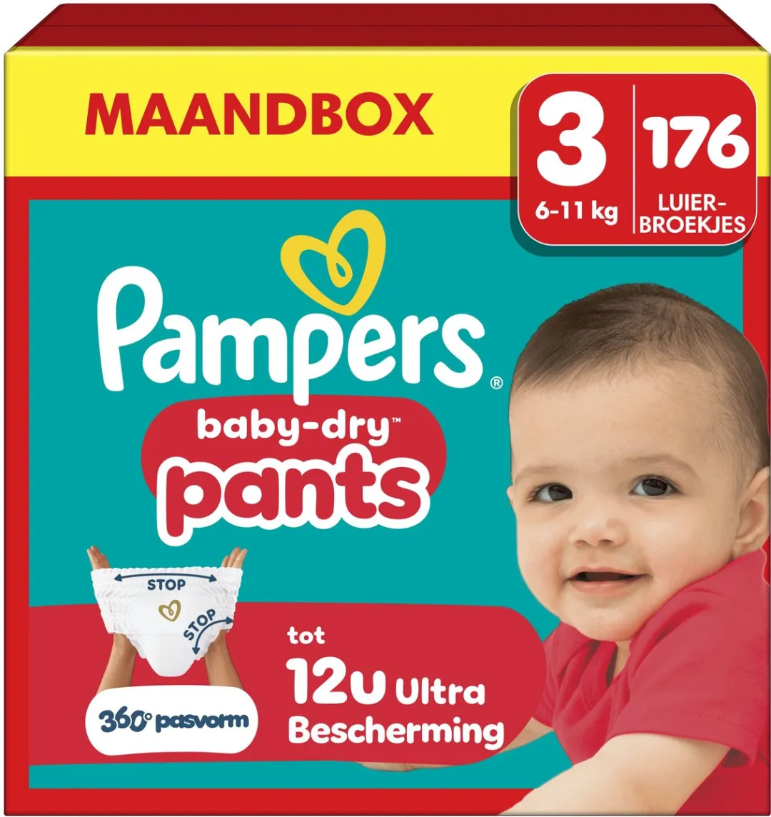 Pampers Baby-Dry Pants Maat 3