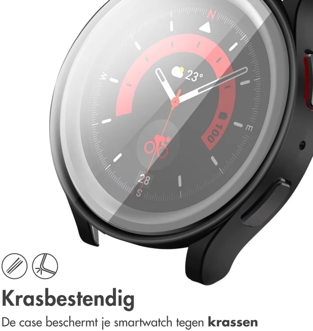 imosHion Screen Protector Samsung Galaxy Watch 6 44mm - Zwart