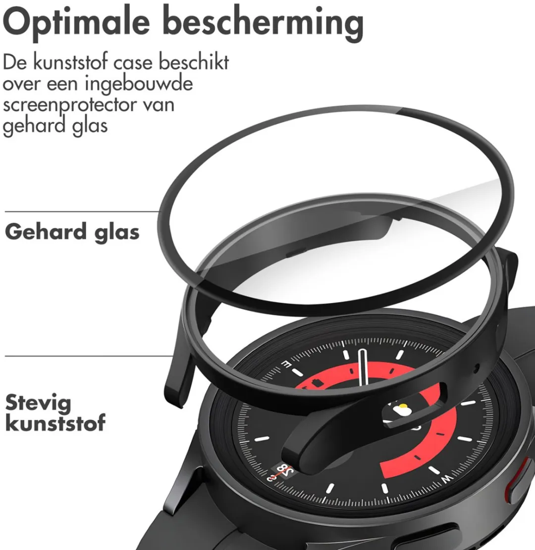 imosHion Screen Protector Samsung Galaxy Watch 6 44mm - Zwart