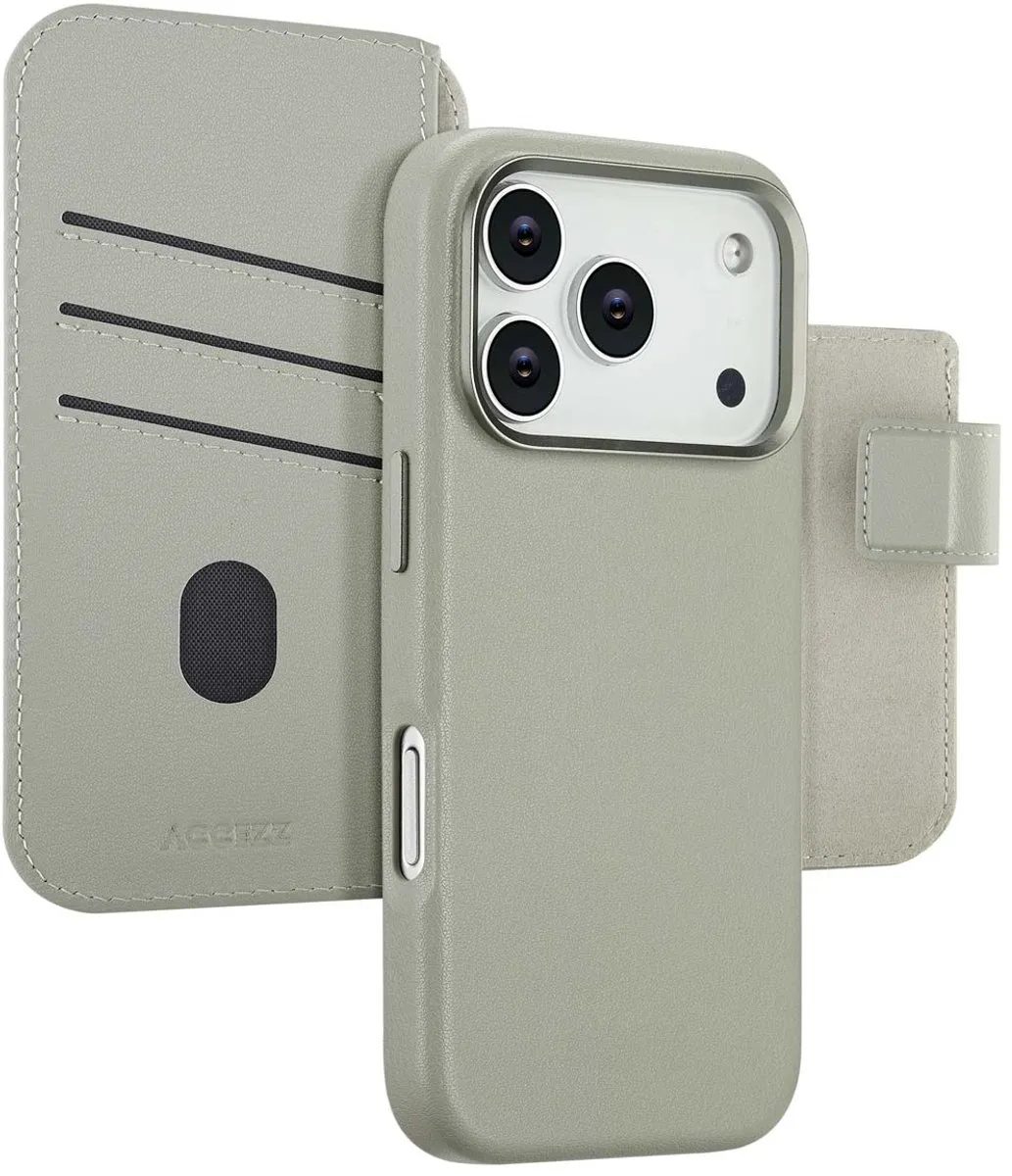 Accezz Hoesje iPhone 17 Pro Light Grey