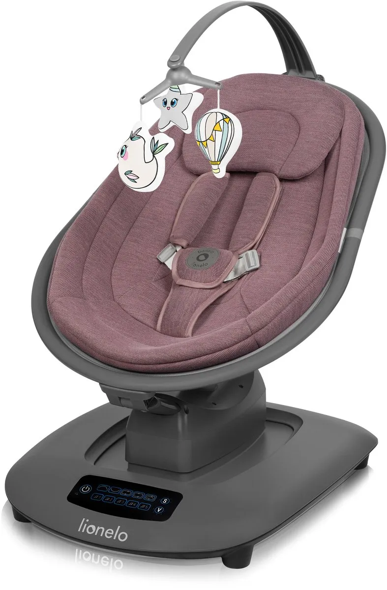 Lionelo Blossom Elektrische Schommelstoel - ROZE