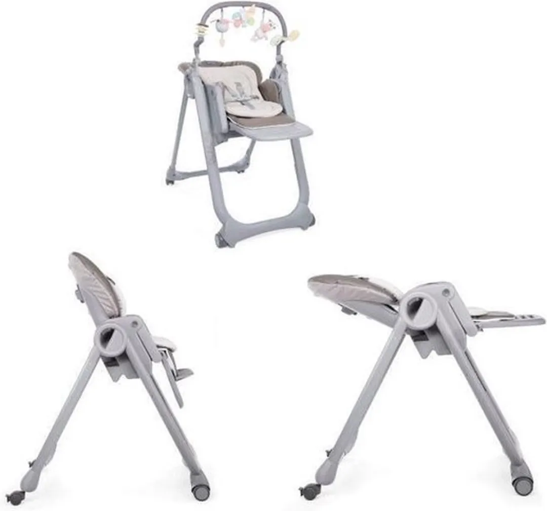 Chicco - Polly Magic Relax - Kinderstoel - Grey Melange