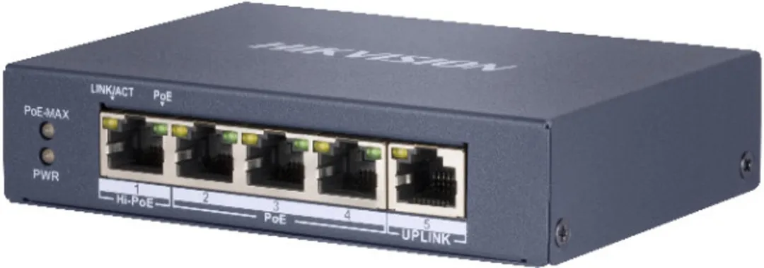 Hikvision DS-3E0505HP-E Pro Series Switch 5x PoE