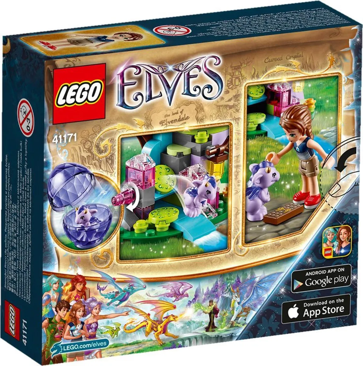 LEGO Elves Emily Jones & Baby Winddraak 41171 - 80 Stukken