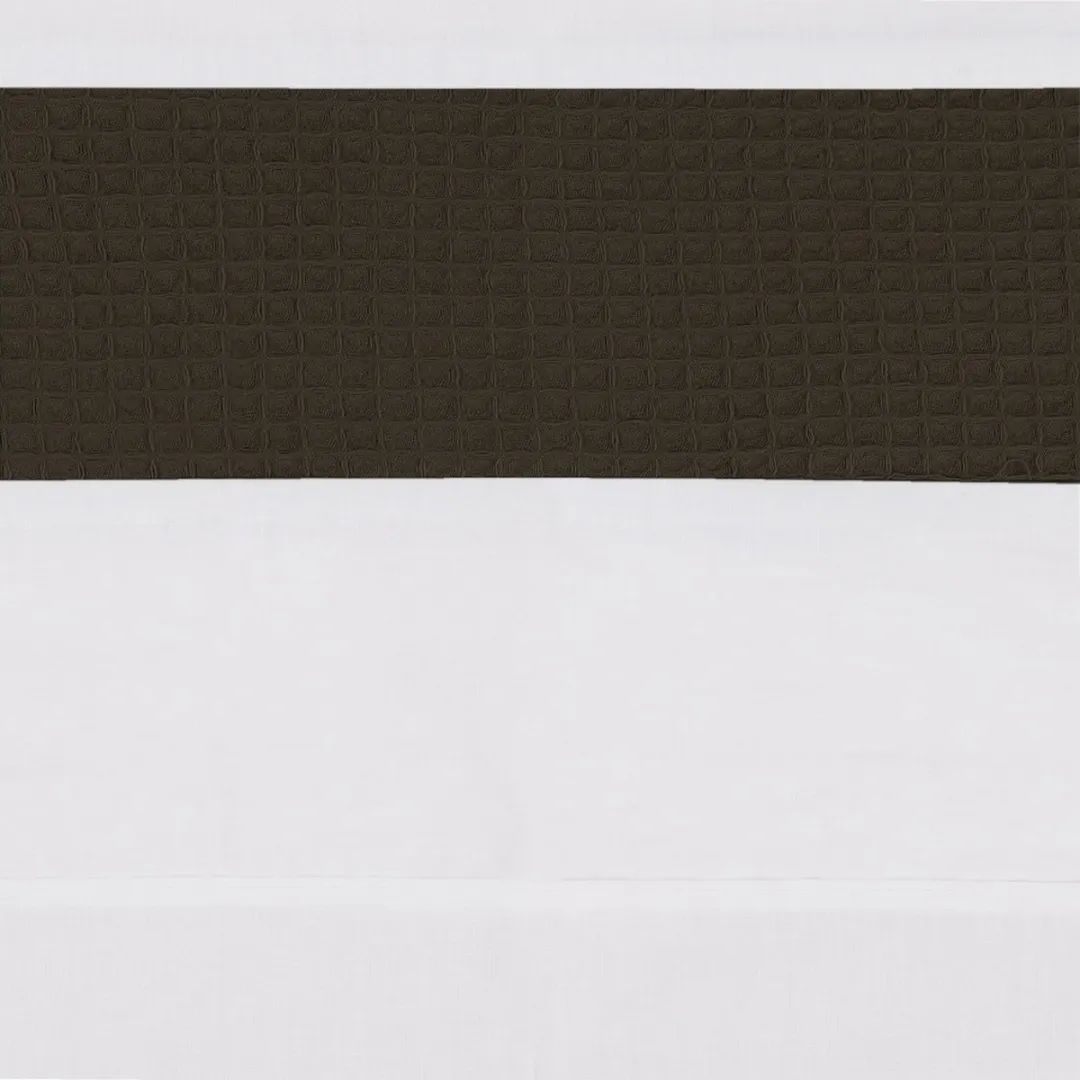 BINK Bedding Wieglaken Wafel Choco 75x100cm
