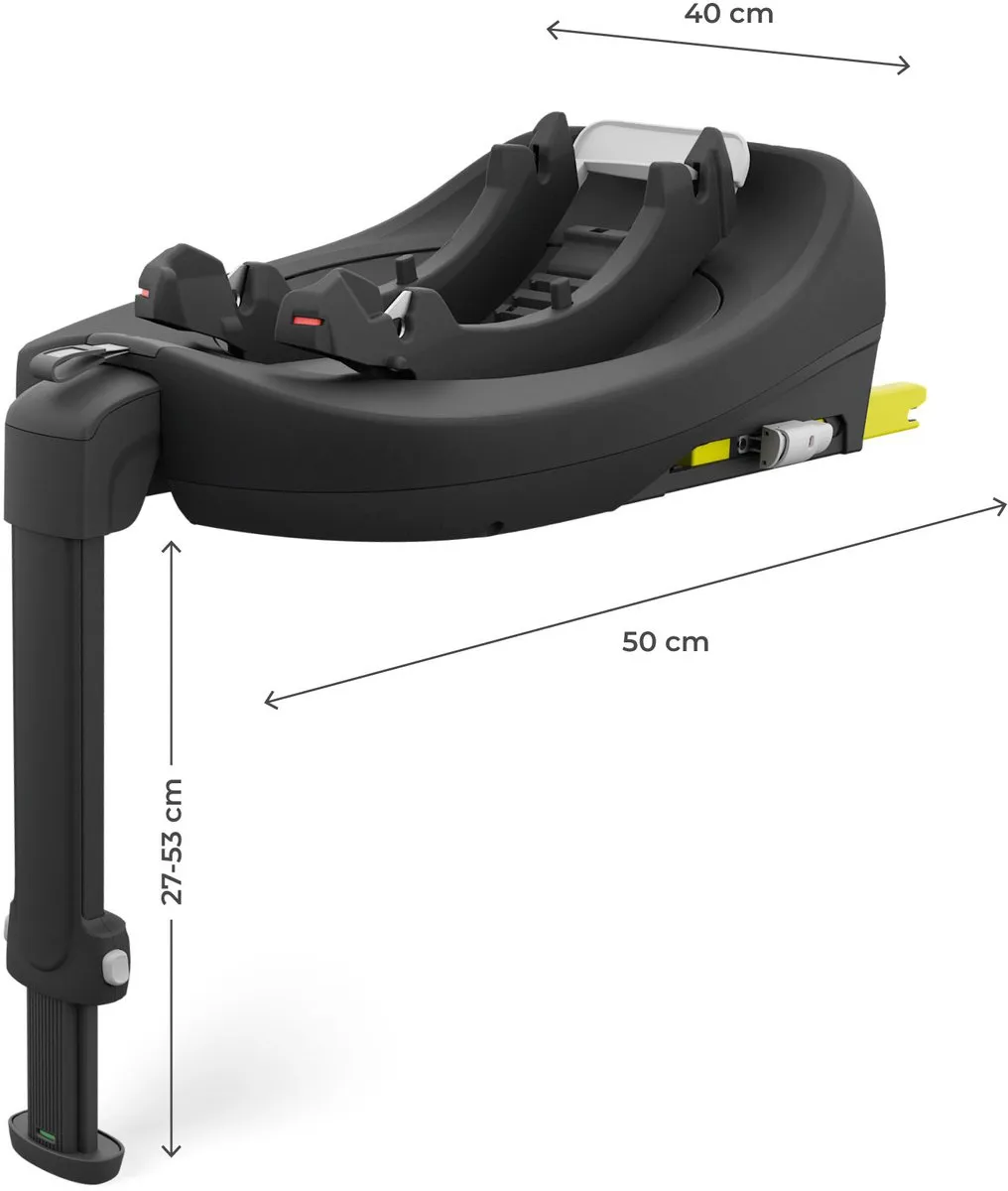 KinderKraft ENDURA SAFE Autostoel 40–150cm - Groep 0+/1/2/3 - Grijs
