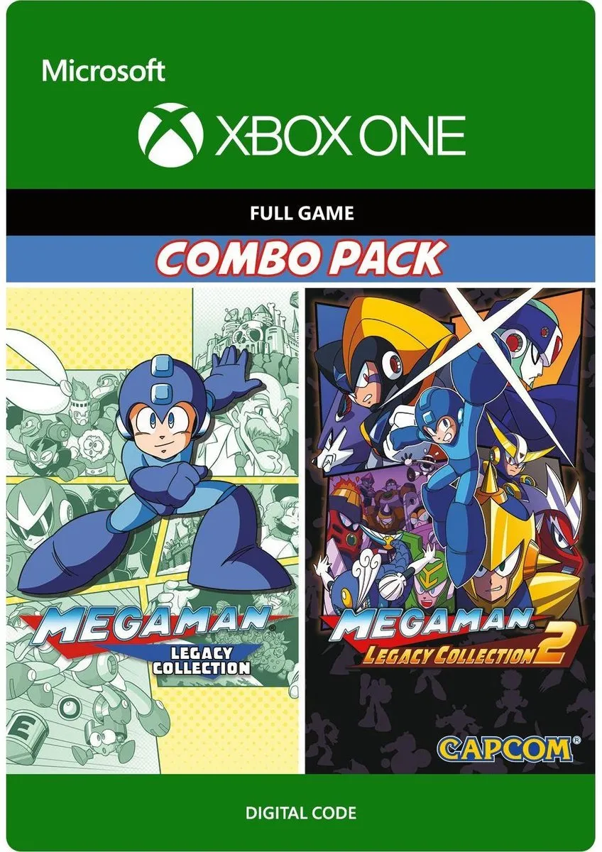 Capcom Mega Man Legacy Collection 1+2 Xbox One Download
