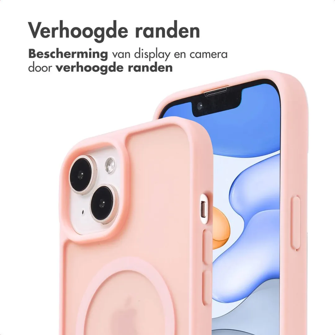 Imoshion Hoesje iPhone 15 Lichtroze - MagSafe