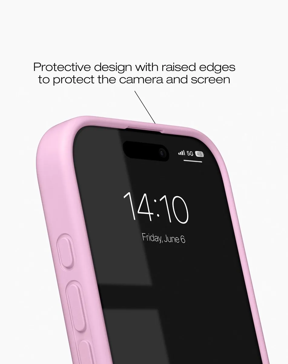 iDeal of Sweden iPhone 17 Silicone Hoes - Bubblegum Pink