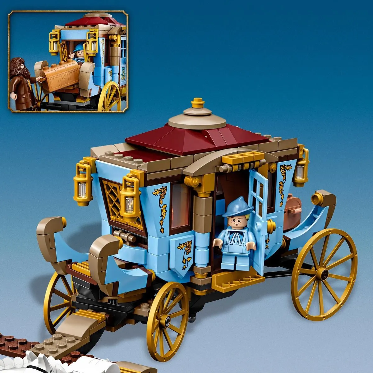 LEGO Harry Potter Beauxbatons Koets 75958 - 430 Stukken - 4 Minifiguren