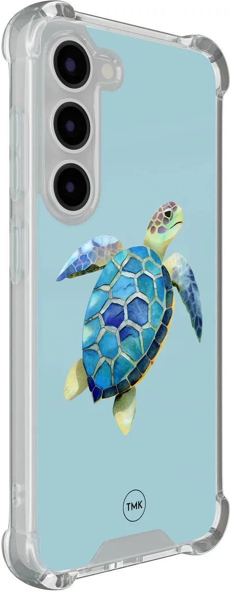 Casevibes Shockproof Hoesje S/S23/S/013 - Blauw Schildpad
