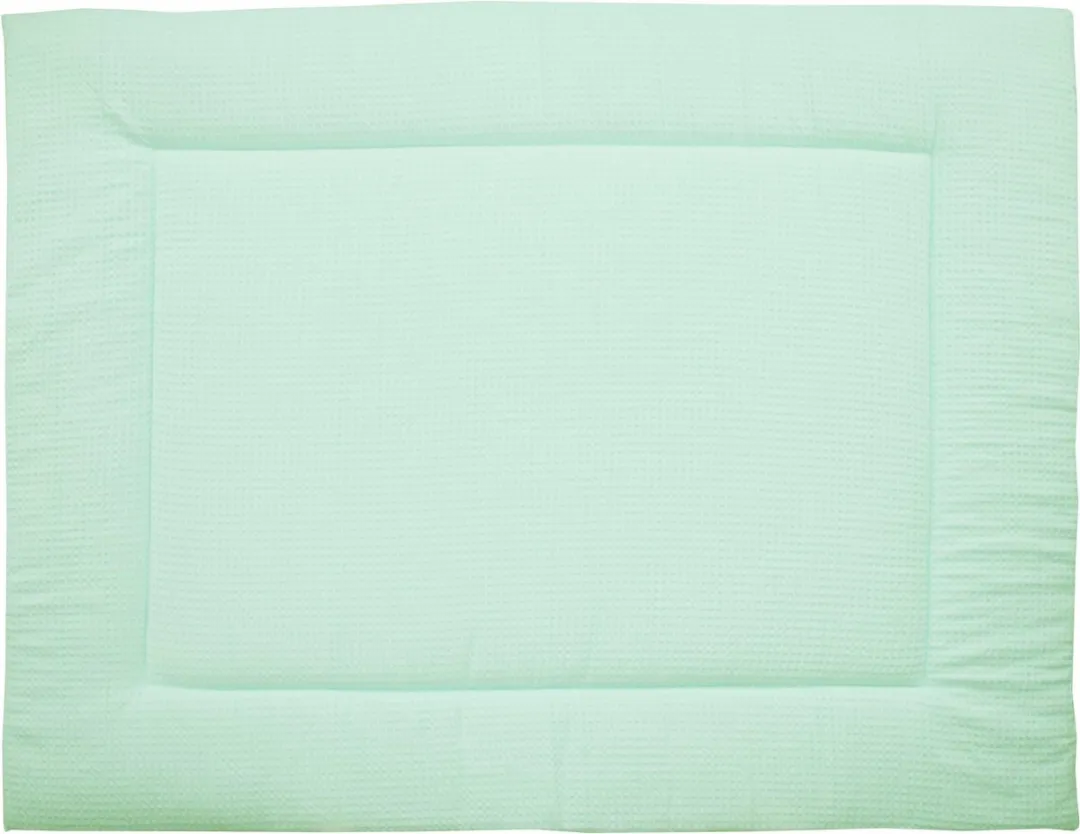 BINK Bedding Boxkleed Wafel Mint 80x100cm - 400g Vulling