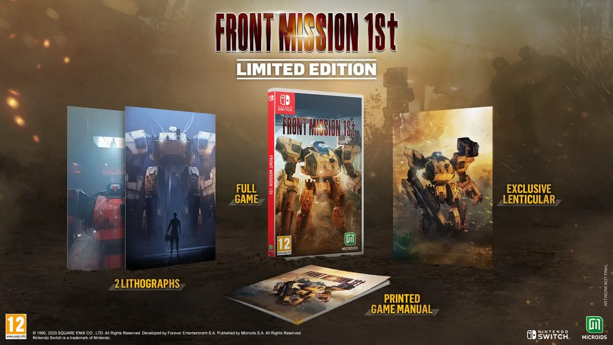 Mindscape Front Mission 1st Remake Limited Edition - Switch