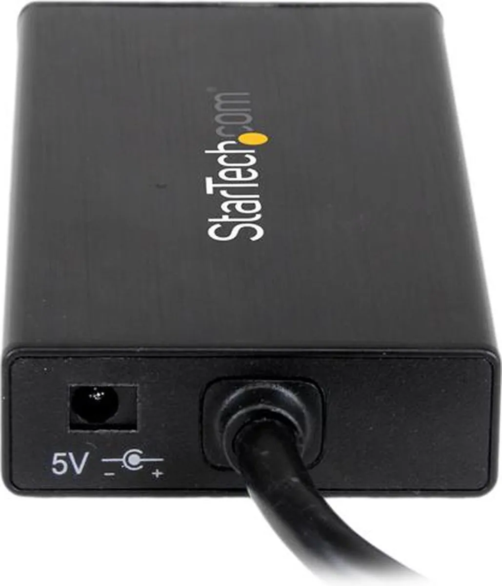 Startech ST3300GU3B USB 3.0 Hub 3-poorts - Gigabit Ethernet - Zwart - afbeelding 6 van 6
