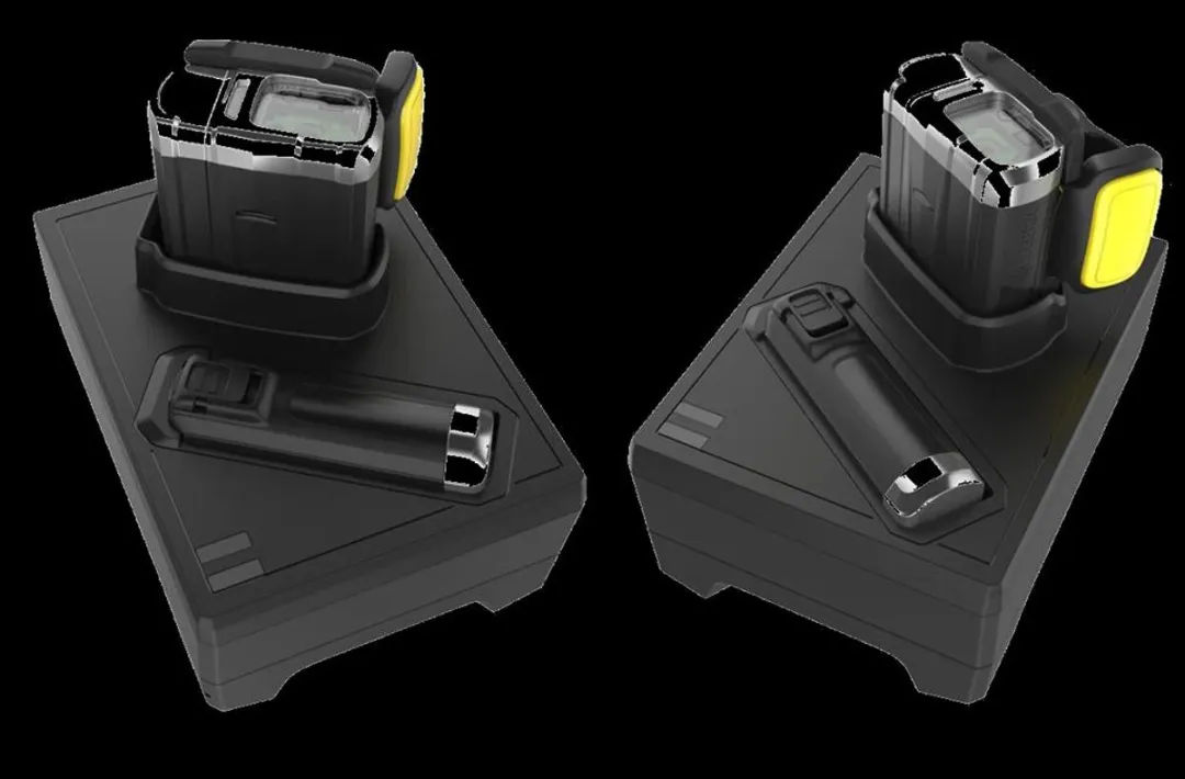 Zebra CRD-NGRS-1S1BU-01 Single Slot Cradle - Zwart