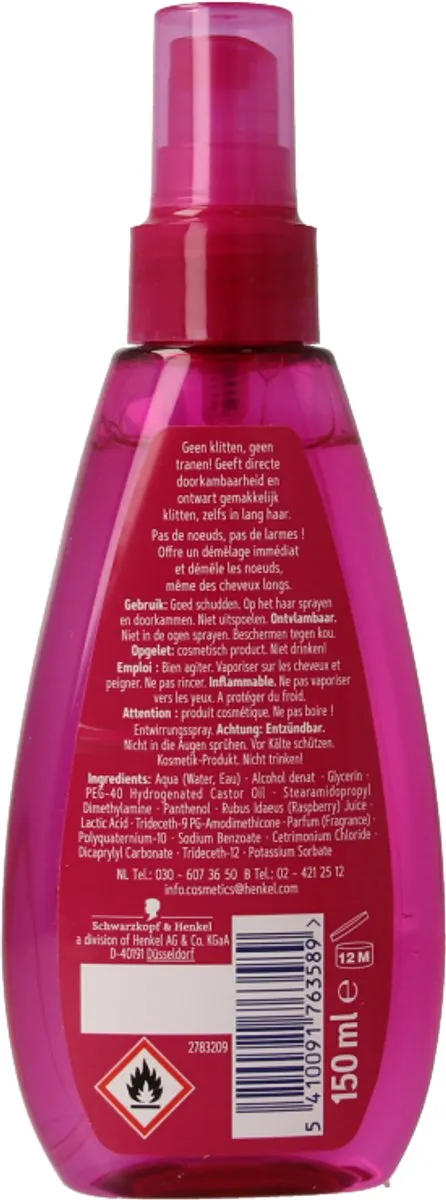 Schwarzkopf Anti-Klitspray Kids 150ml