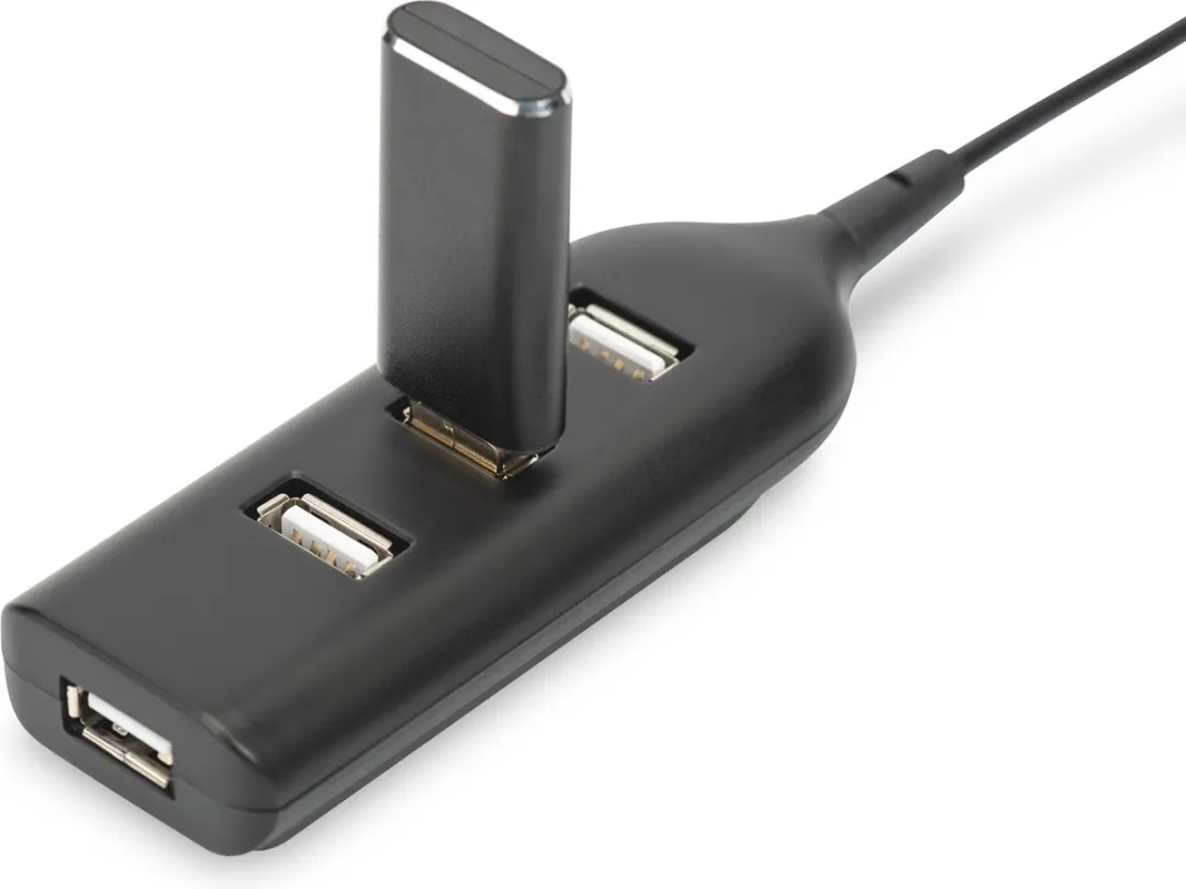 Digitus OKS-97177 USB Hub 4-poorts - 0,3m - Zwart