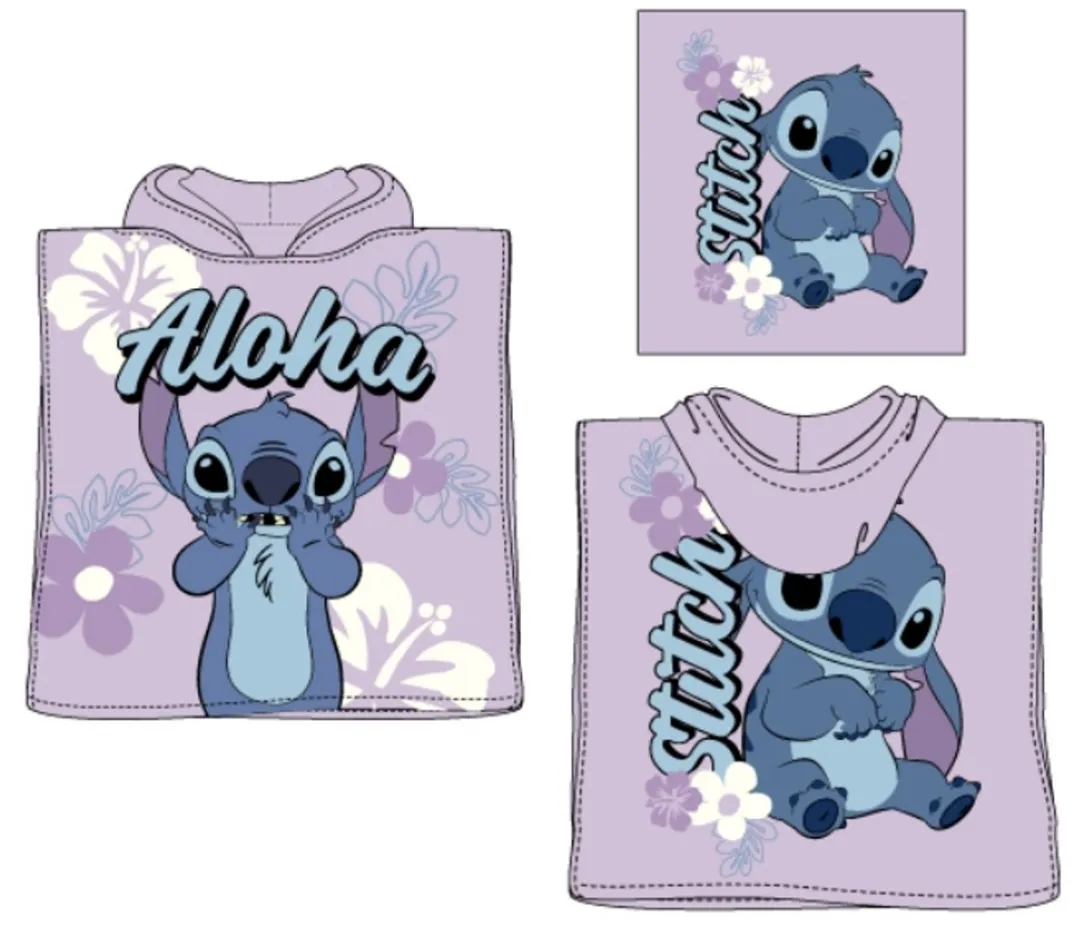 Disney Stitch Poncho