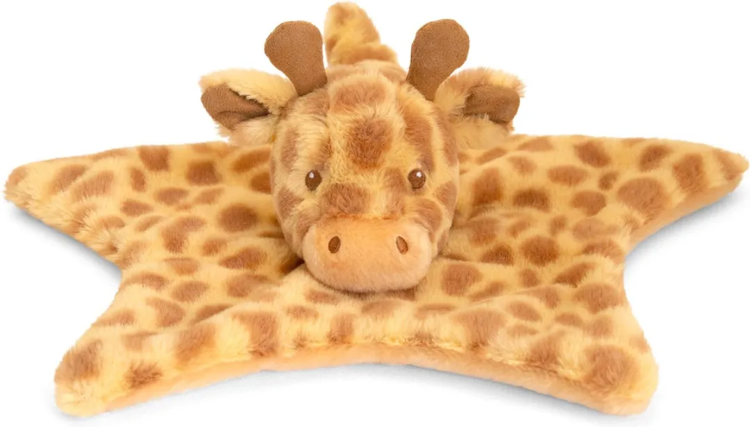 Keel Toys Pluche Knuffeldoekje Giraffe 32cm