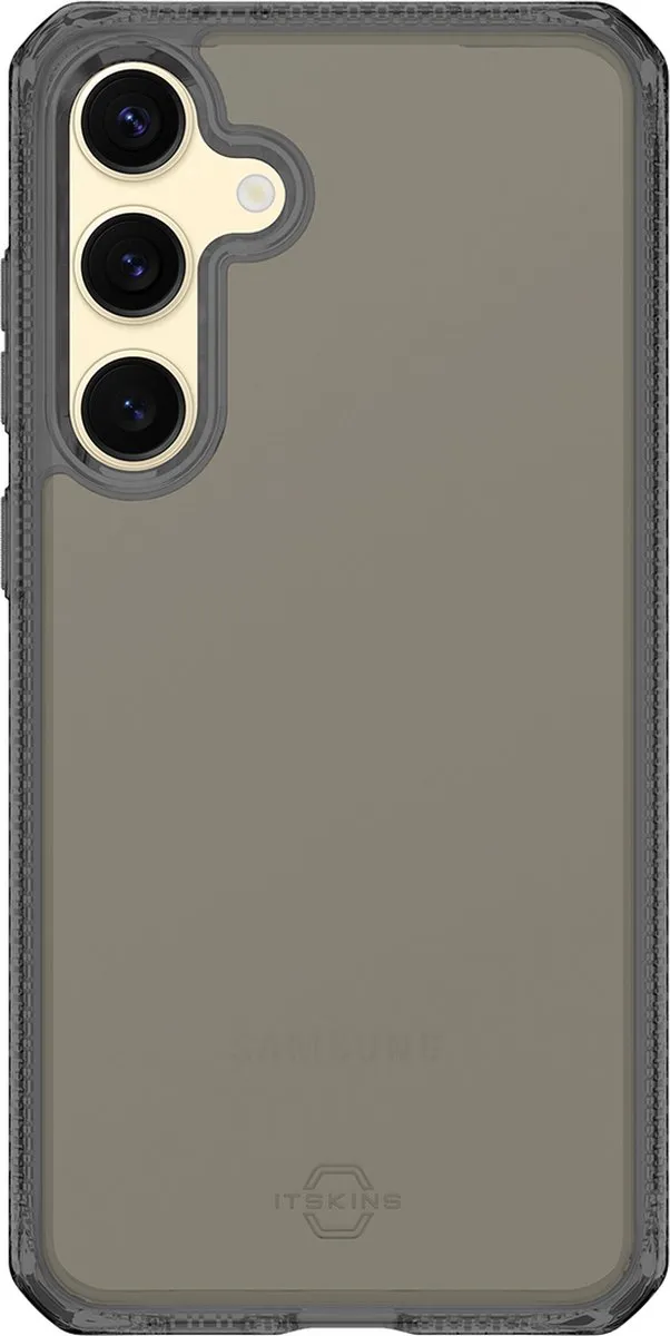 Itskins Spectrum R Clear Samsung Galaxy S24 Plus Hoesje - Zwart/Transparant