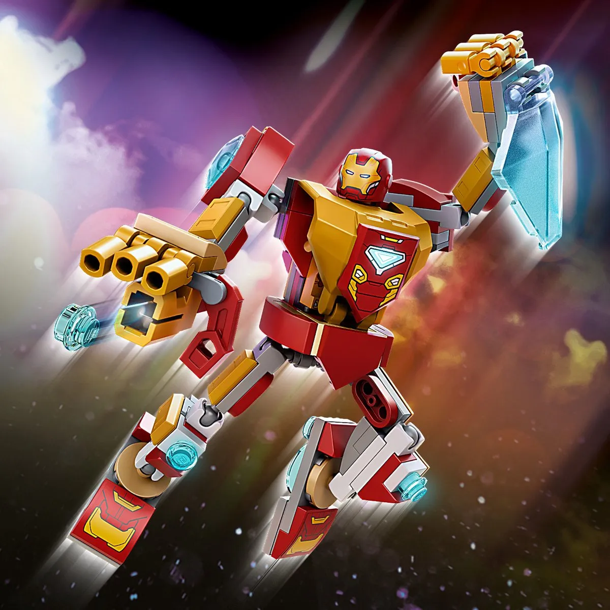 LEGO Marvel Iron Man Mechapantser 76203 - 130 Stukken