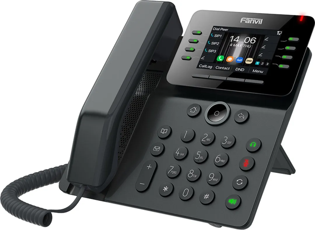 Fanvil V63 IP Telefoon - 6 Regels LCD - 2.8" - Zwart - afbeelding 3 van 3