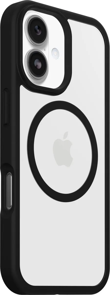 OtterBox React MagSafe iPhone 17 Hoesje - Zwart/Transparant