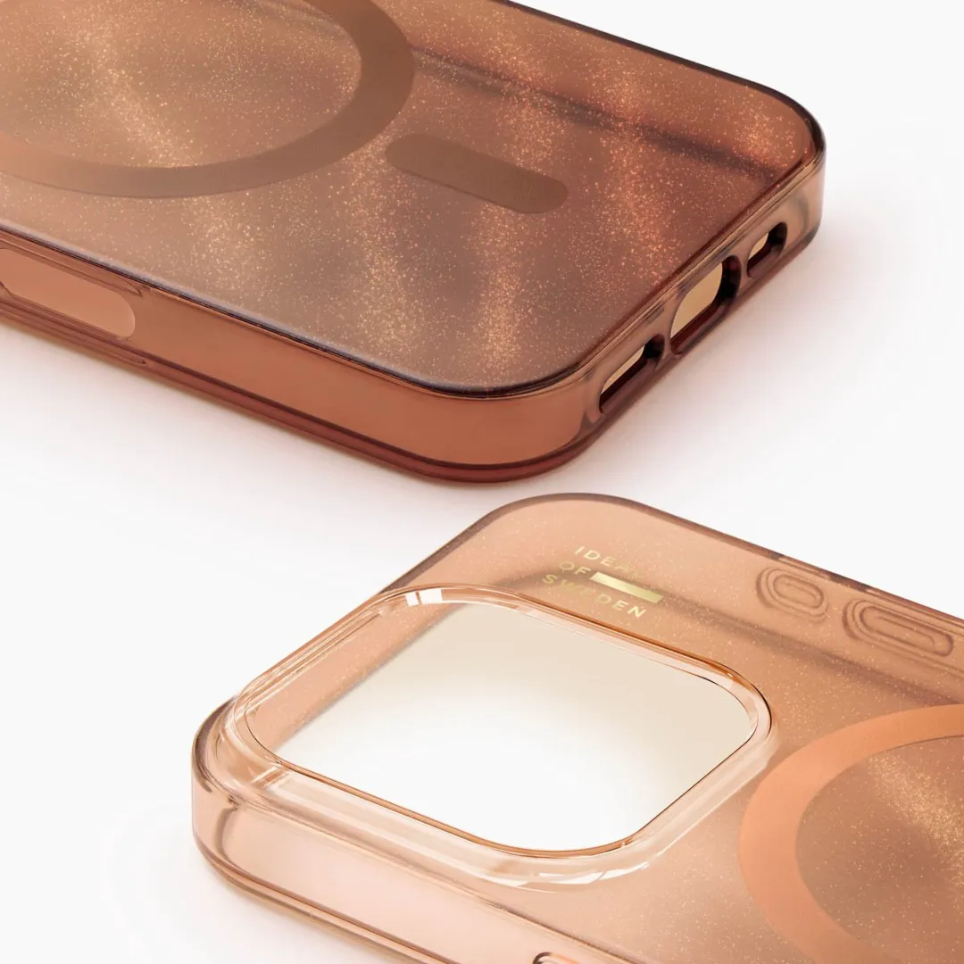 iDeal of Sweden Clear Case iPhone 16 Pro - MagSafe - Mocha Mousse