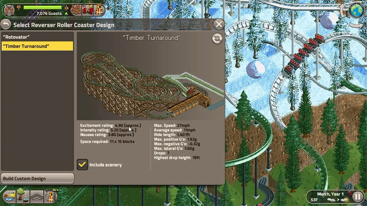 Mindscape RollerCoaster Tycoon Classic Nintendo Switch