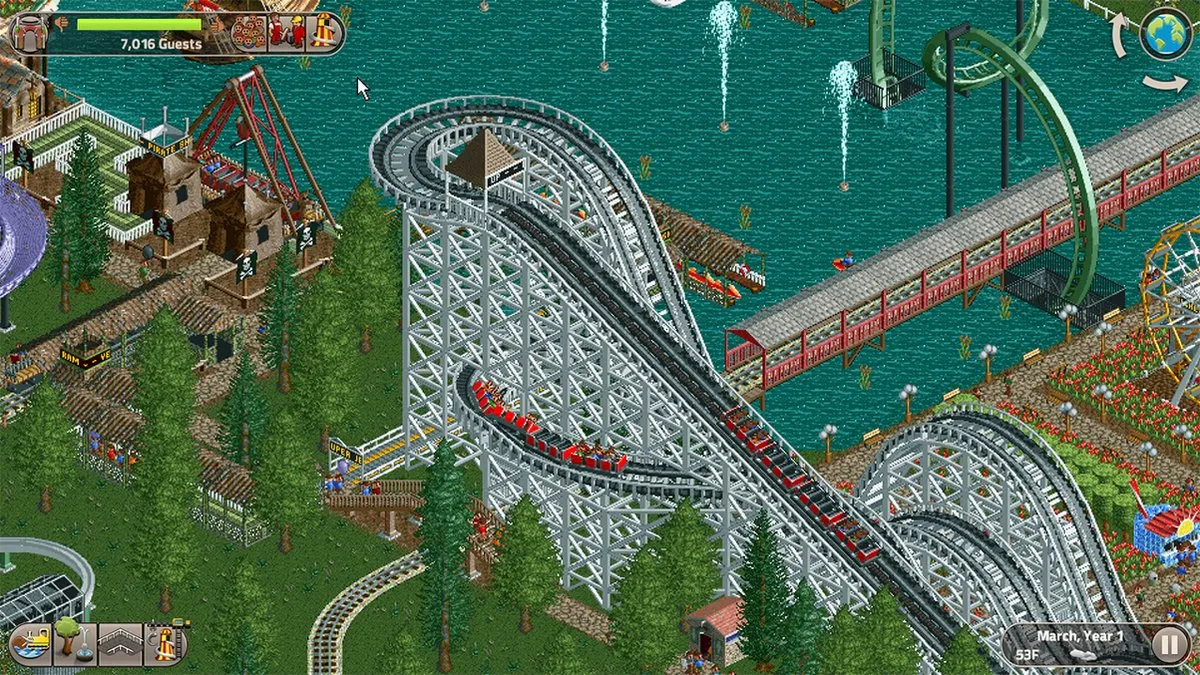 Mindscape RollerCoaster Tycoon Classic Nintendo Switch - afbeelding 6 van 6