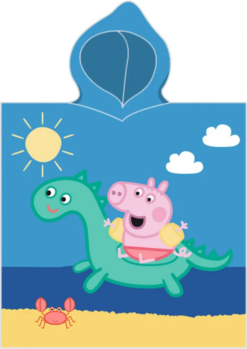 Nickelodeon Peppa Pig Badponcho