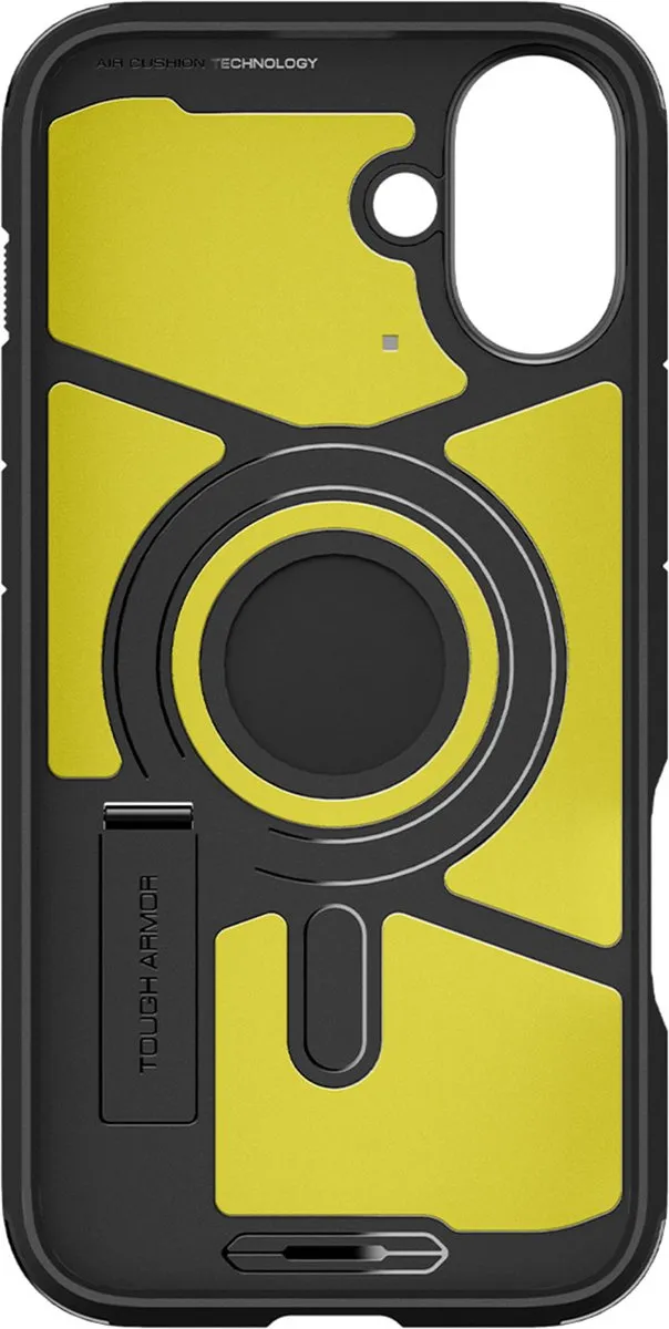 Spigen Tough Armor MagSafe iPhone 16 Plus Hoesje - Zwart