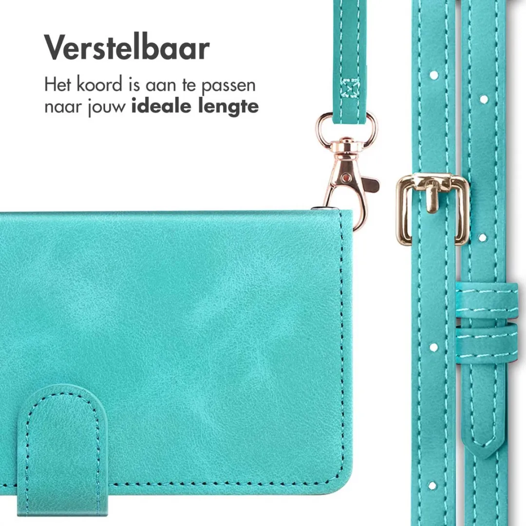 Imoshion iPhone 16 Bookcase Hoesje - 3 Pasjes - Turquoise