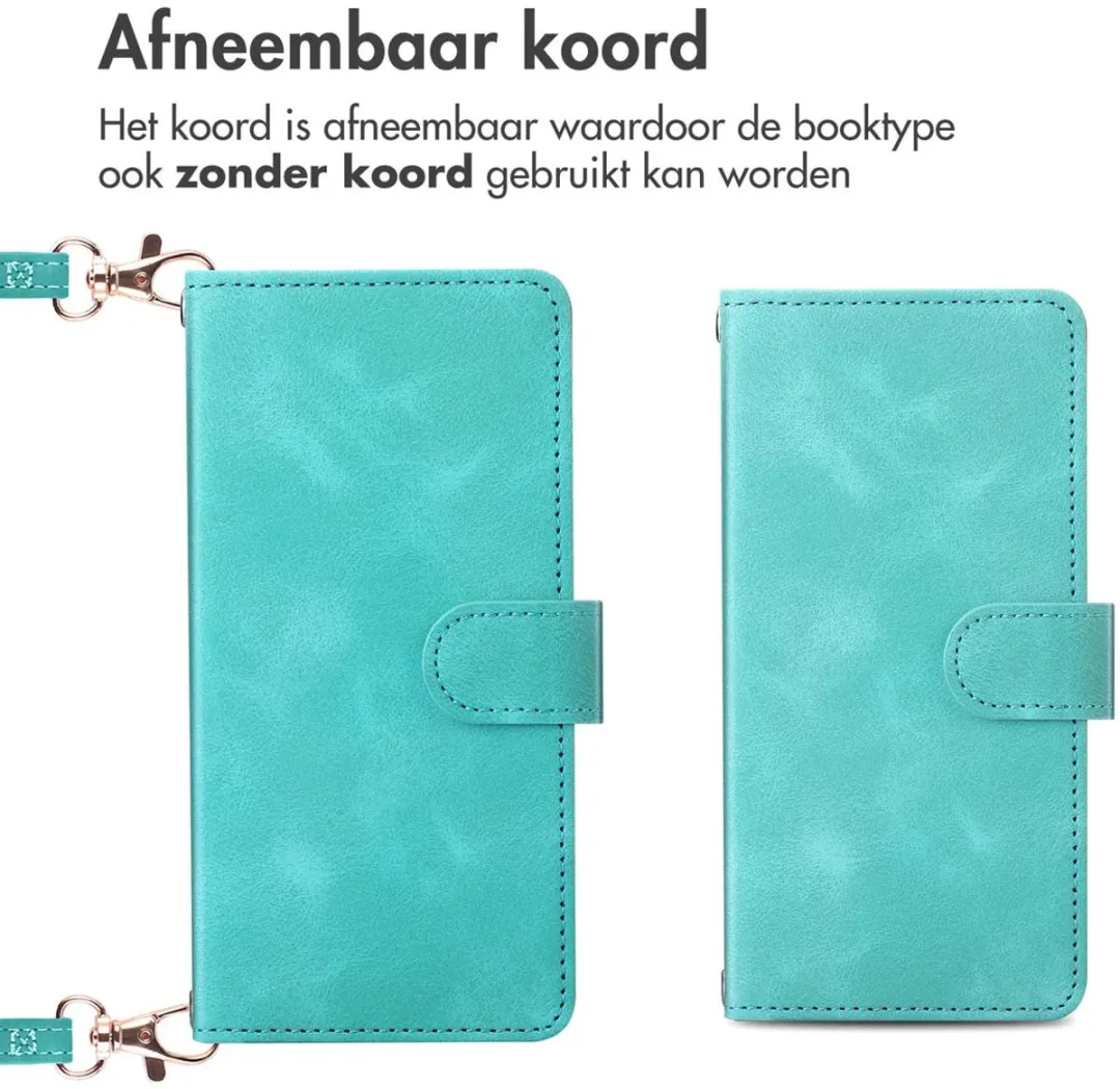 Imoshion iPhone 16 Bookcase Hoesje - 3 Pasjes - Turquoise