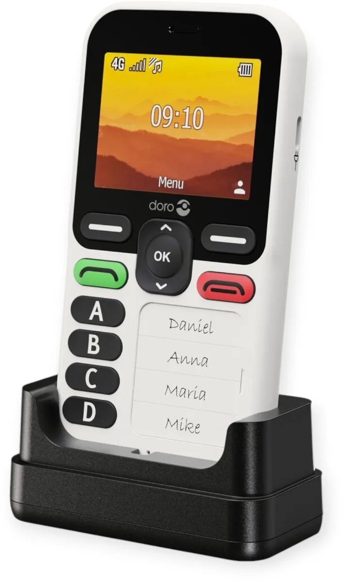 Doro Leva X10 46219 Mobiel - 64MB - Wit - afbeelding 6 van 6