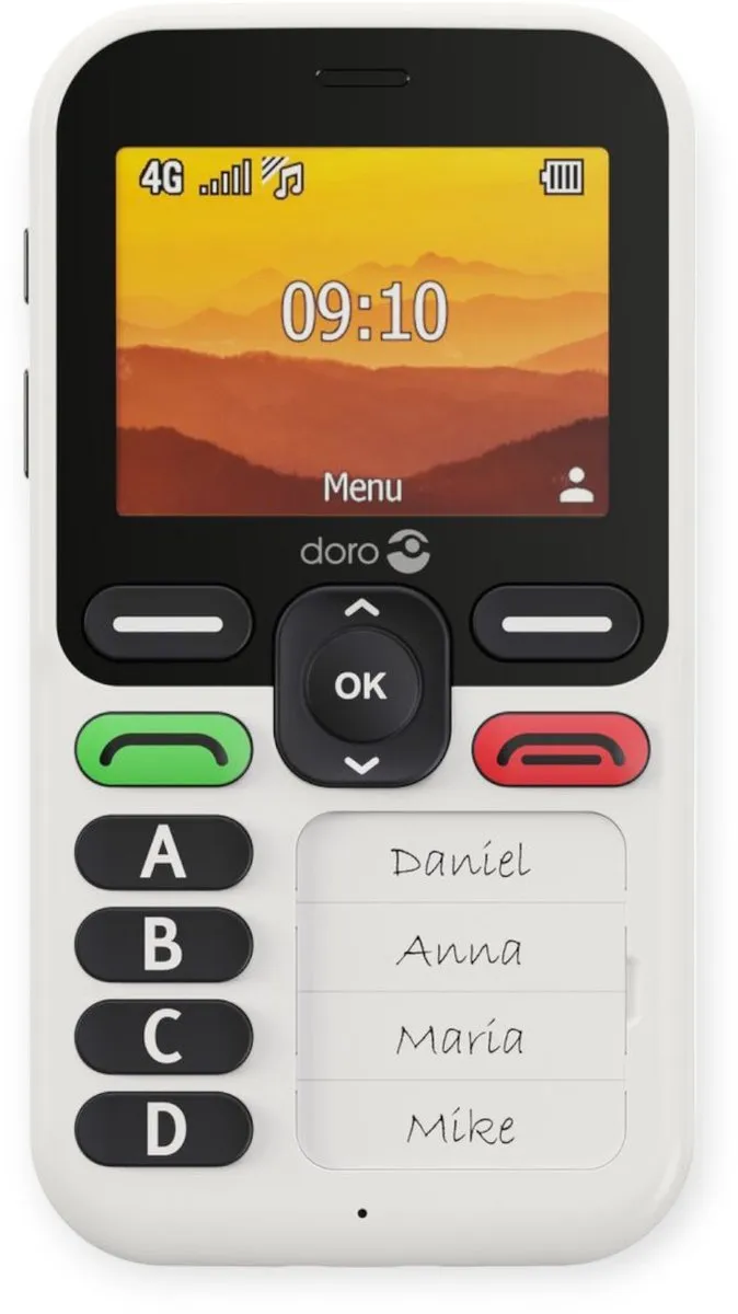 Doro Leva X10 46219 Mobiel - 64MB - Wit