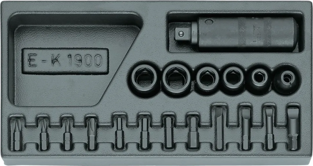 Gedore 1500 ES-K 1900 Slagschroevendraaier-set