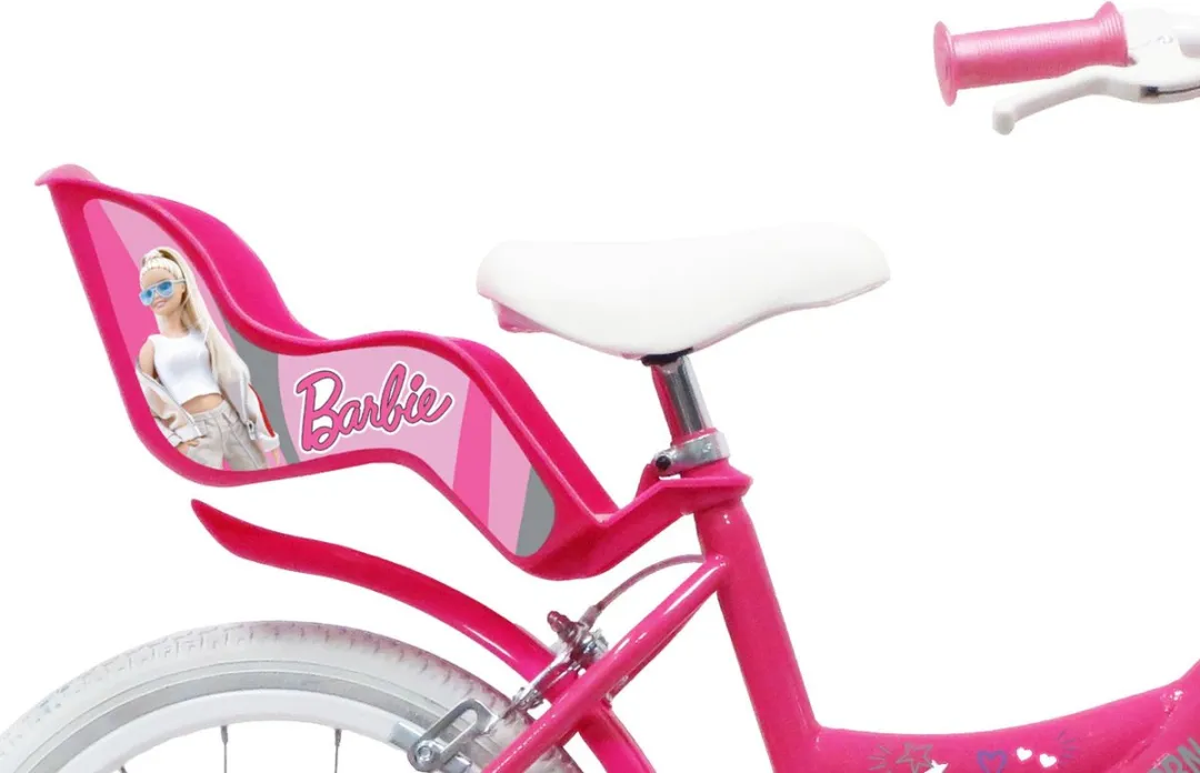 Barbie 12 Inch Fiets - 1 Versnelling - Roze